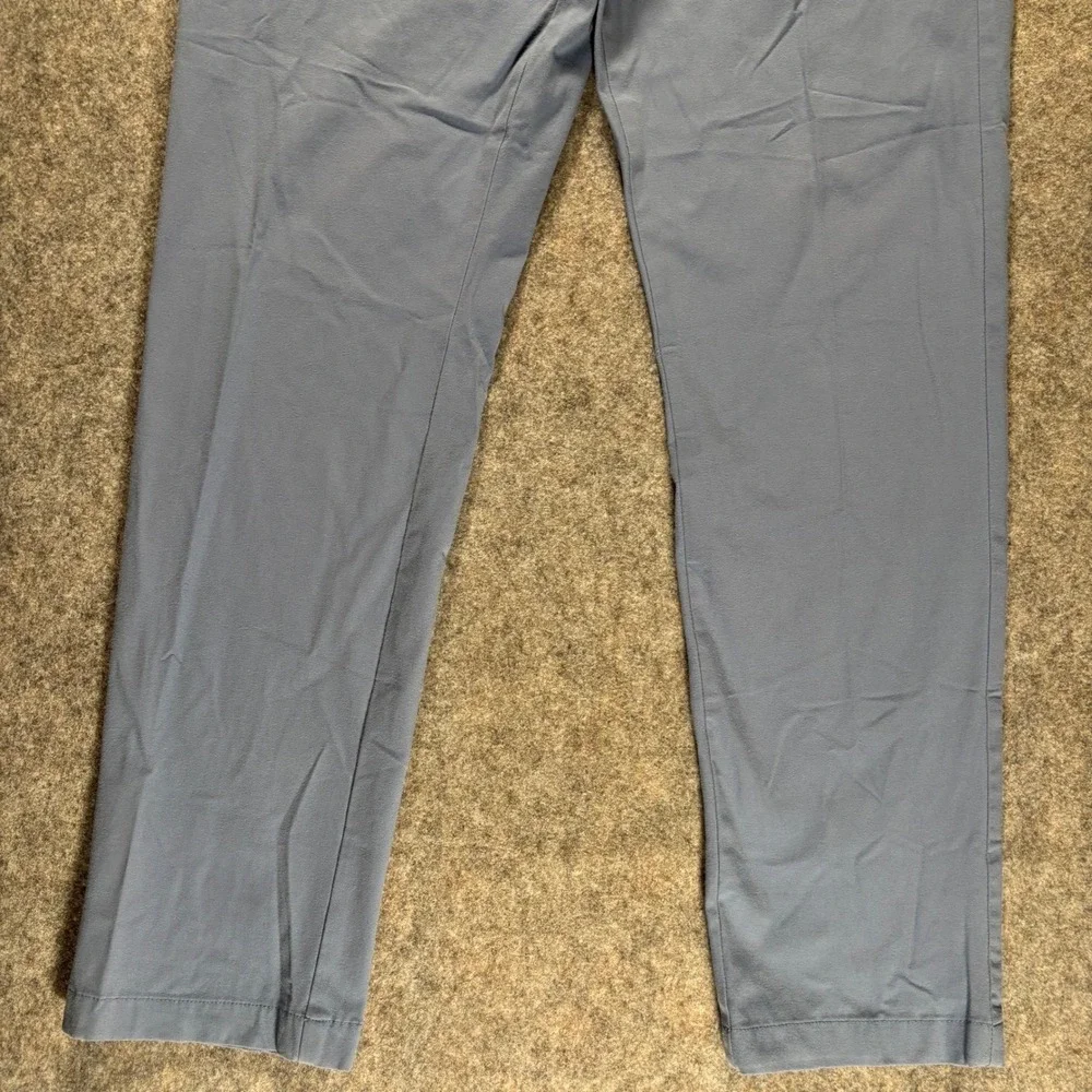 Lauren Ralph Lauren Classic Fit Cotton Stretch Chino Pants Blue 38x34 Flat Front